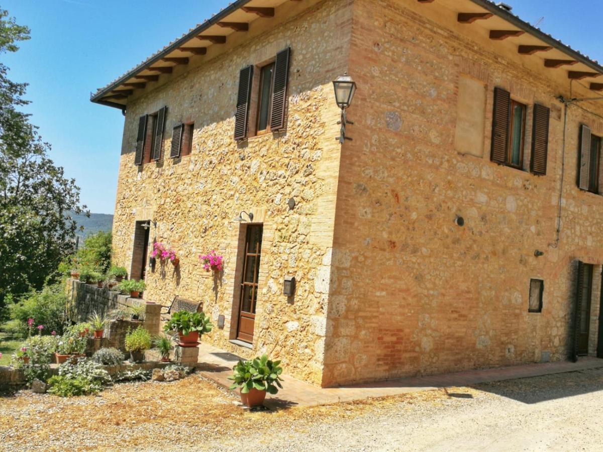 Claudia Vacanza Toscana - Appartamento Nocciolo- 10 Min Da Siena Malignano Exterior foto